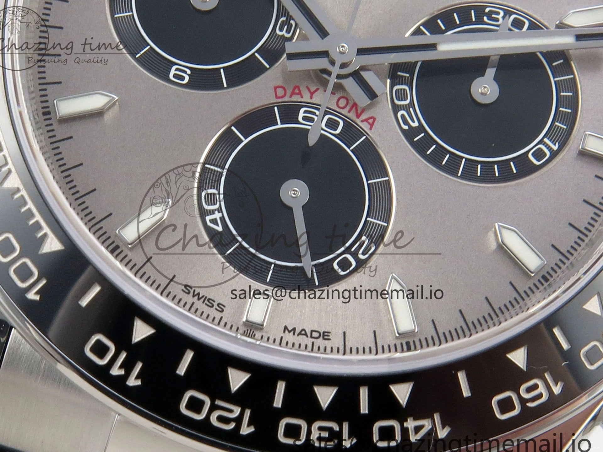 (Weighted) VS4131 V2 Dial Oysterflex 1:1 Strap Edition Black 126519 Daytona Gray on Best VSF 0515